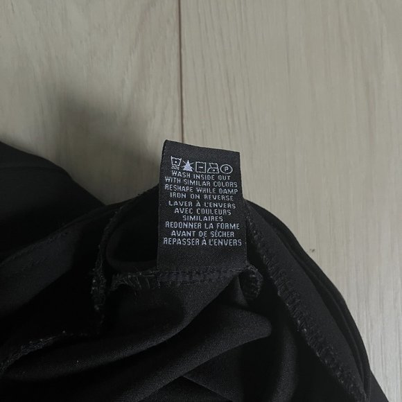 Wide-leg Black Work Pants with Stretch - Picture 5 of 8